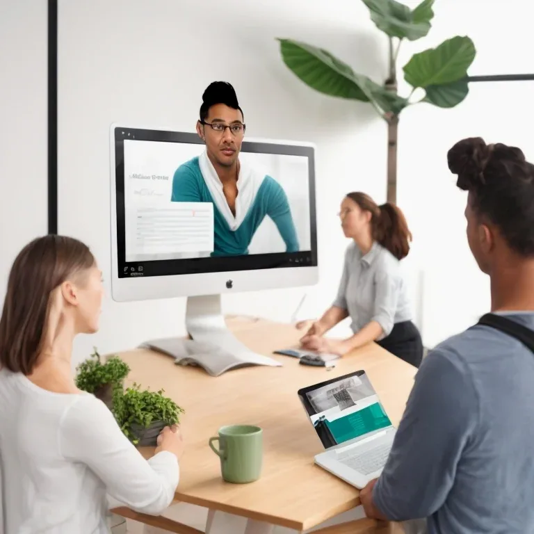 interactive coaching session